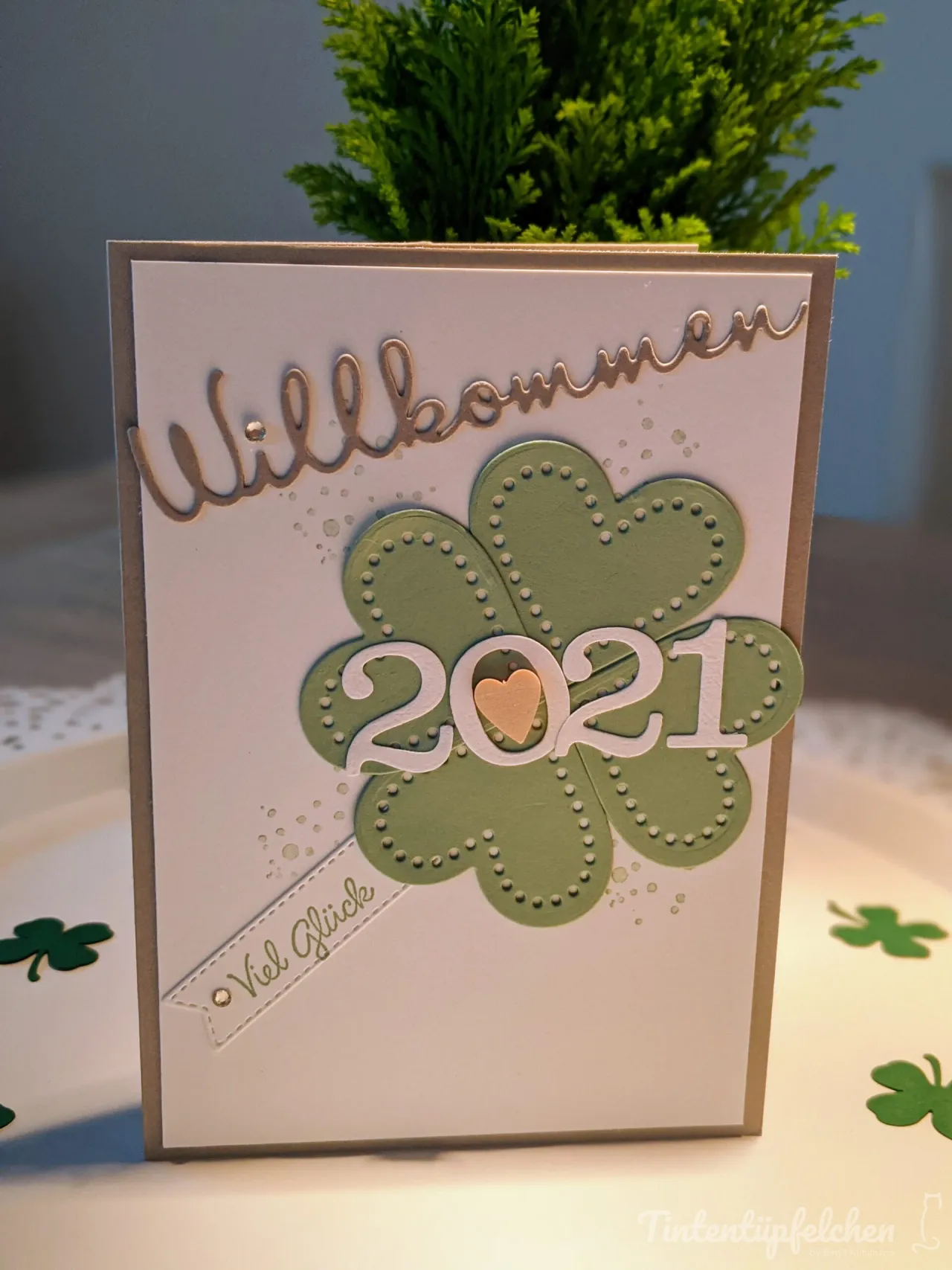 Karte Neujahr 2021